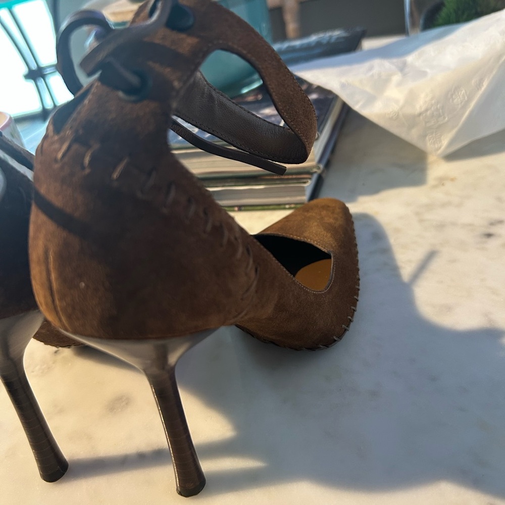 Gucci D’Orsay suede pump - Picture 4 of 8